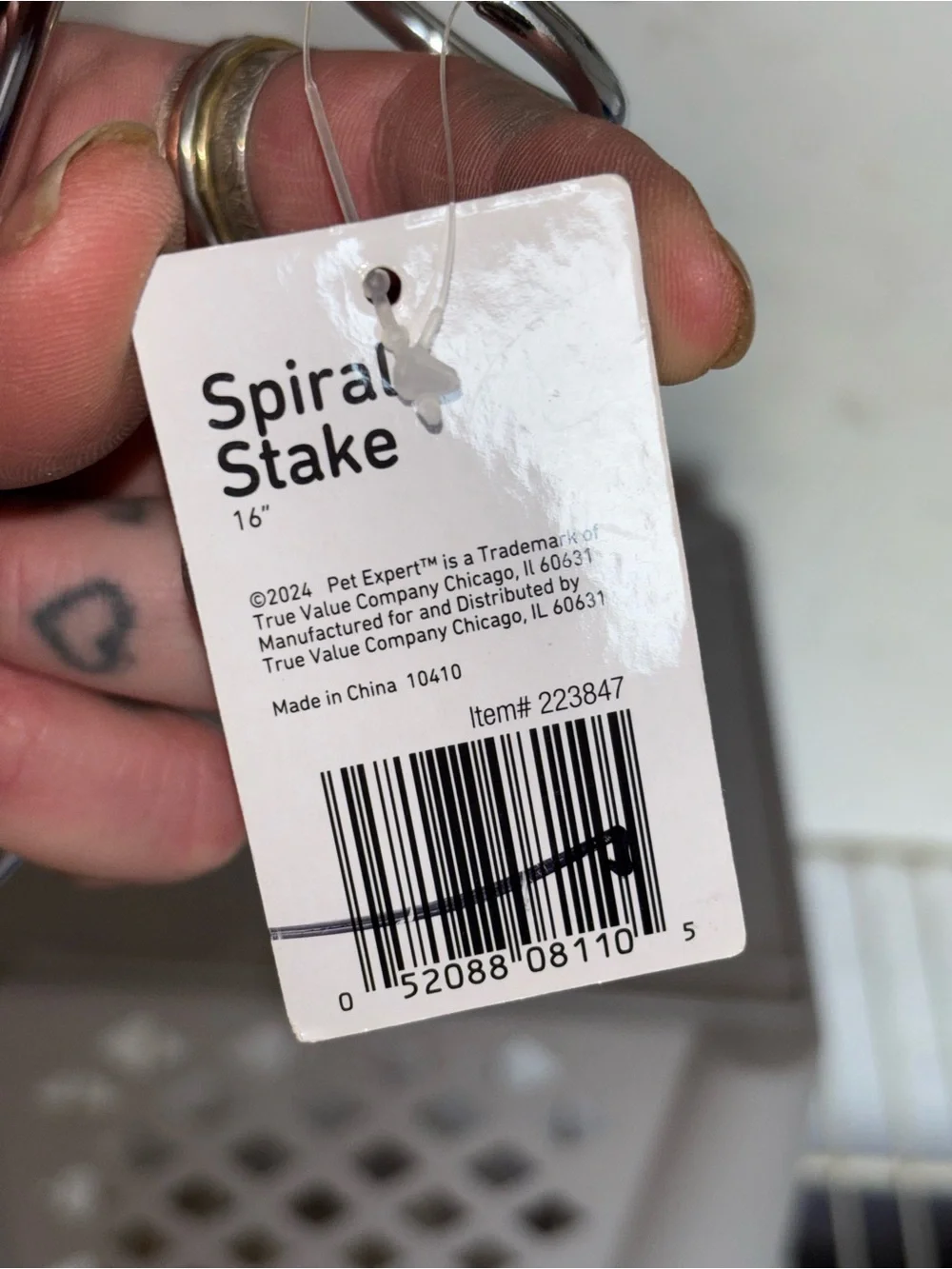 Pet Expert Spiral Stake